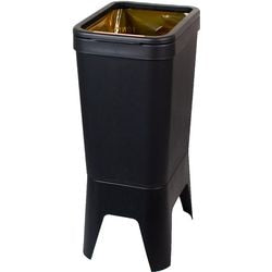 Bonton Abfallbehälter 92012626 recyceltes Polypropylen grau