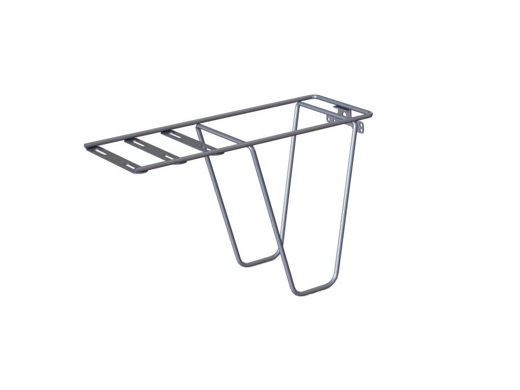 Steco Gepäckträger-Erweiterungstasche easy-fit silber