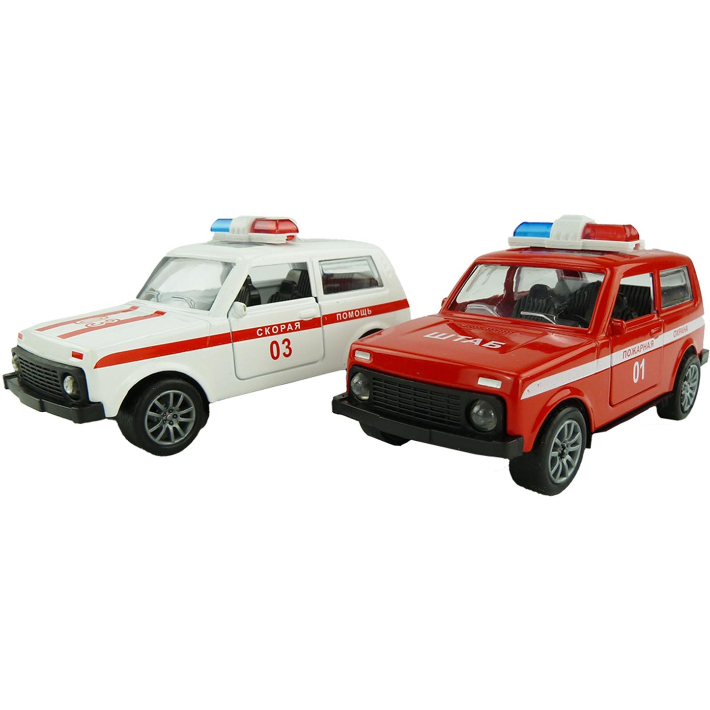 Aro Polizei-Jeep-Rückzug, 11 cm, sortiert