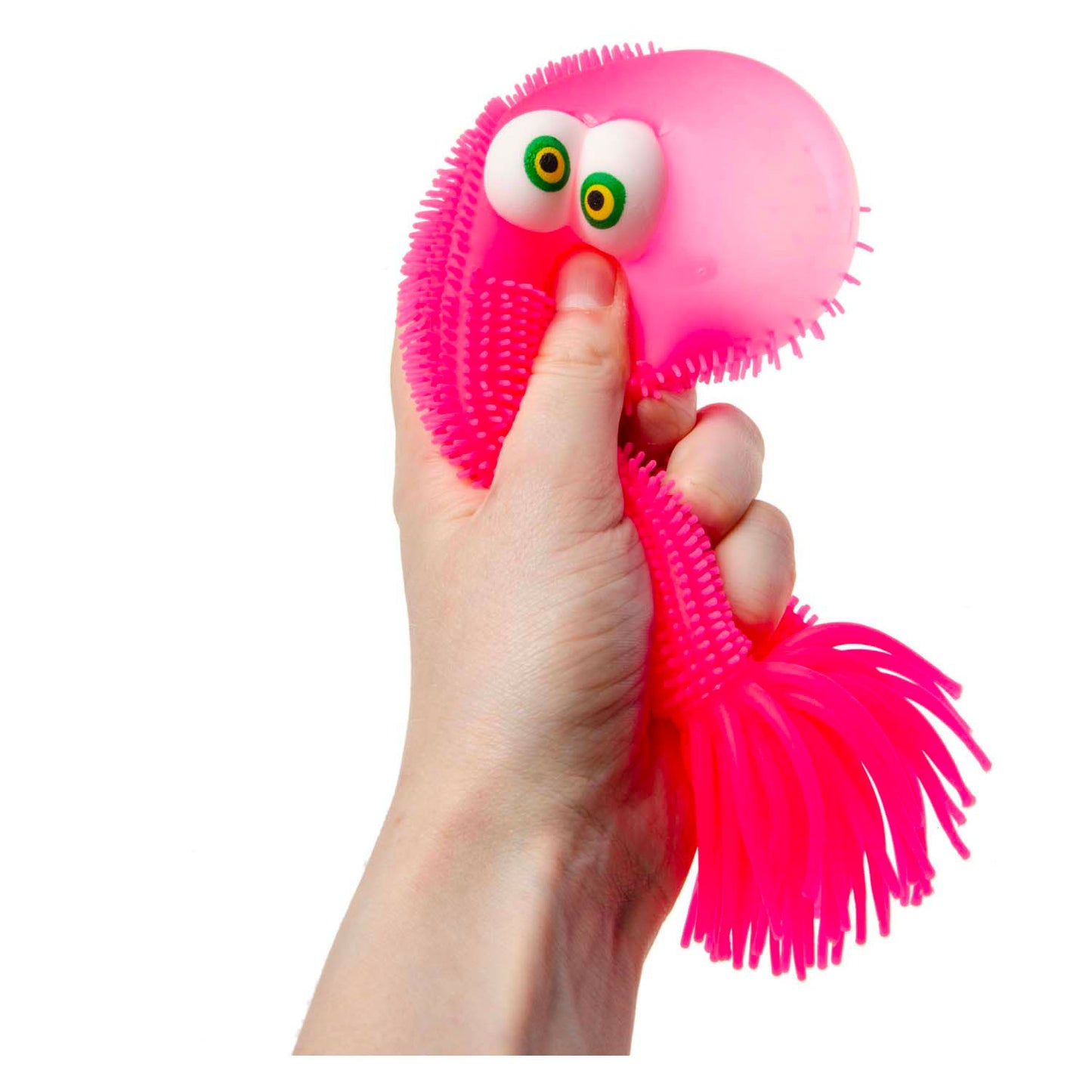 LG importiert Pufferball -Oktopus mit Augen, 22 cm