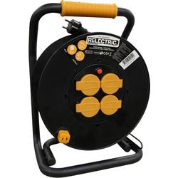 Relectric Pro Kabeltrommel 25 m, IP44, 3 x 1,5 mm – Relec492190 Relec492190