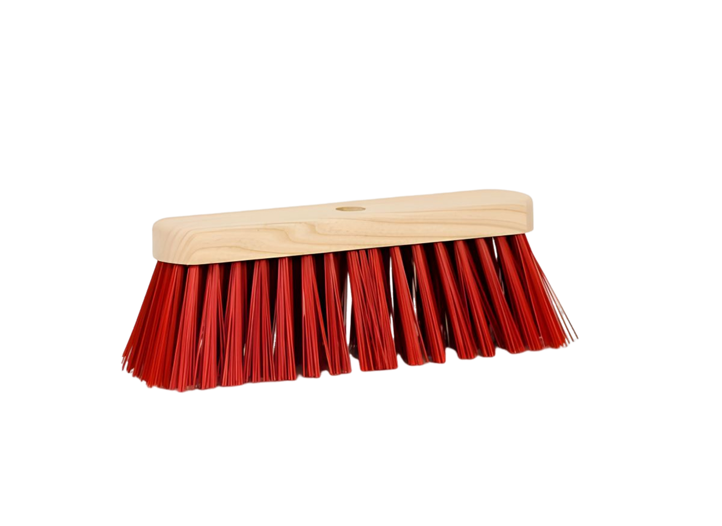 Luva Straßenbesen Holz Kunstfaser rot 29cm