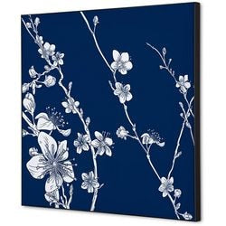 Textile Wanddekoration Showdown TFR22W400-Set-I8 400 x 400 japanische Blüte