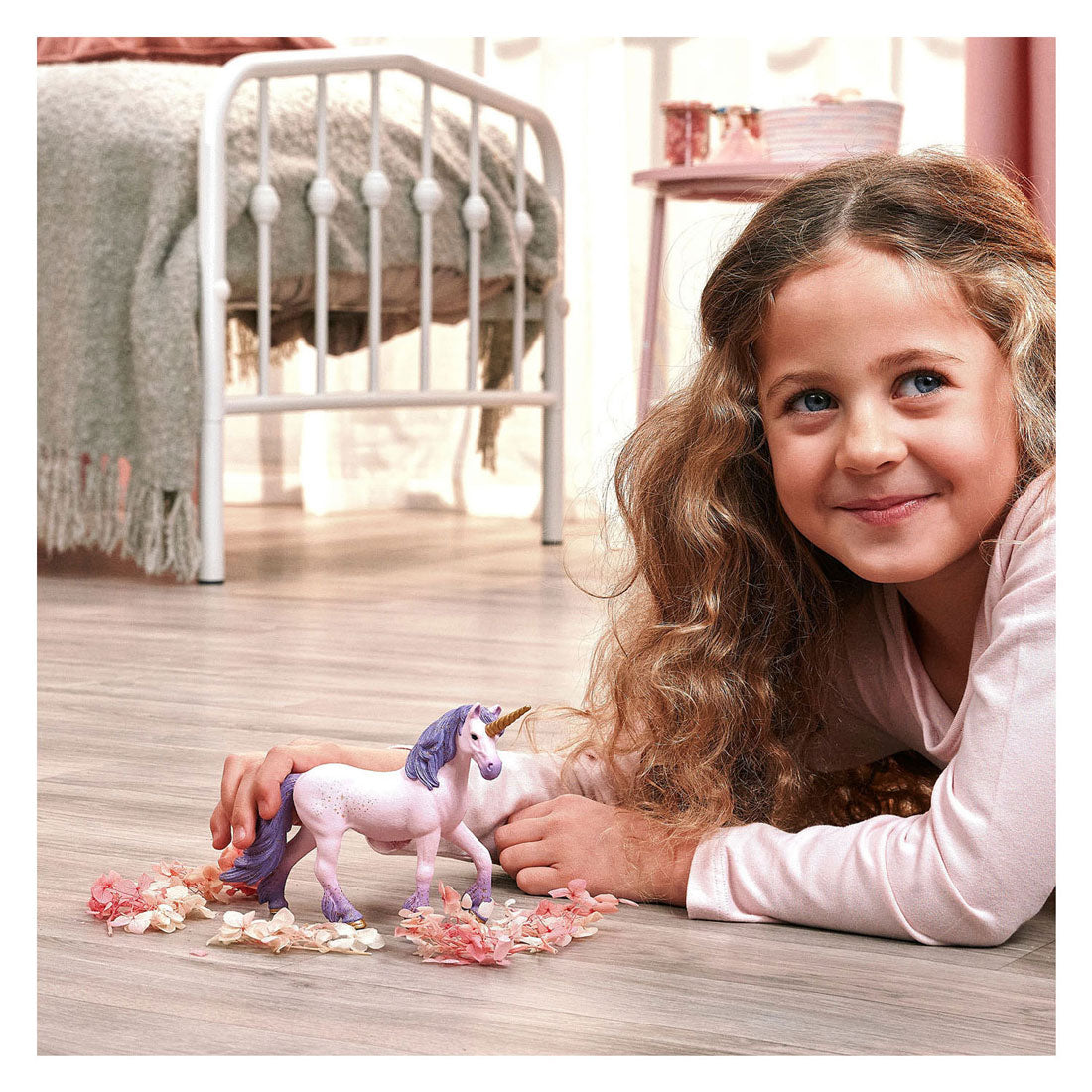 Schleich Einhorn Spielfigur Seraphina magisches Fantasy-Spielzeug.