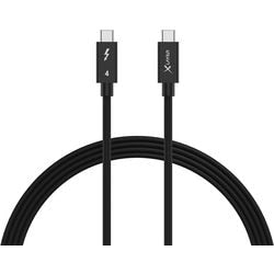 USB-C-Kabel xlayer 220113 schwarz USB-C-Stecker Thunderbolt