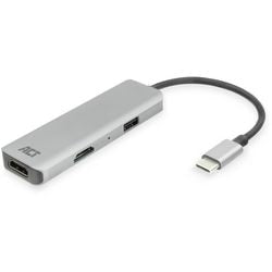 ACT USB-C 4K Multiport-Adapter für 2 HDMI-Bildschirme