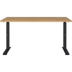 Schreibtisch Germania Agenda Eiche 1.400 (B) x 800 (T) x 910 (H) mm