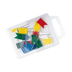 Kartenpins aus der Wedo Metall-Farbpalette