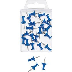 Kartenpins Wedo Metall blau
