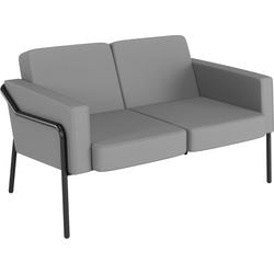 Zweisitzer-Sofa Medso Classic c2medlclsx1014 grau