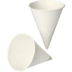 Spitzenbecher Papstar 120 ml weiß