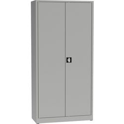 Schrank c14200.2.09 graues Metall 400 mm x 950 mm x 1950 mm (T x B x H)