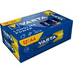 Batterien Varta Longlife Power AA 12 Stück