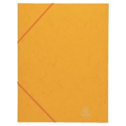 Ordner mit elastischen Klappen, A4, 240 x 320 mm, gelb