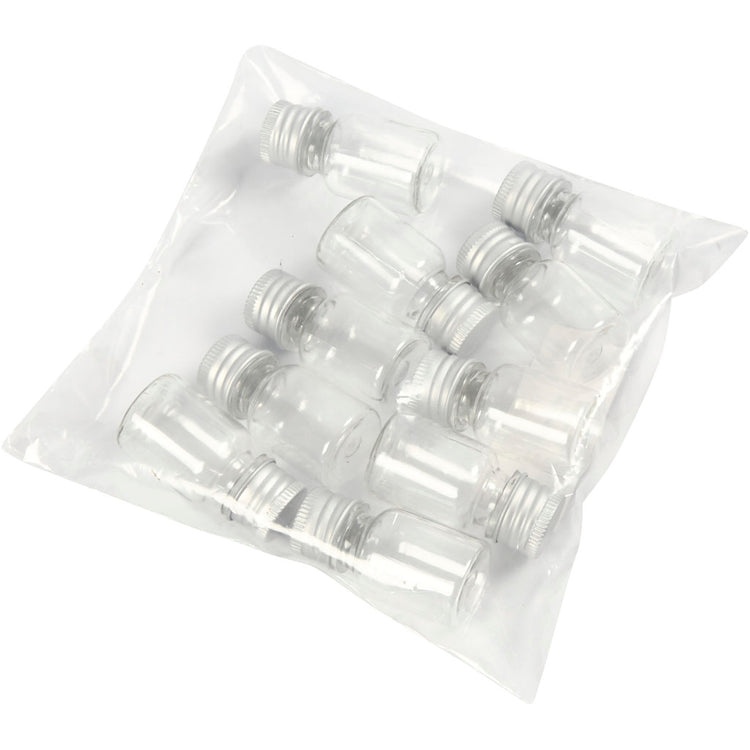 Creativ Firmenglas mit Schraubverschluss, H: 48 mm, T 23,5 mm, 13 ml, 10 Stück 1 Box