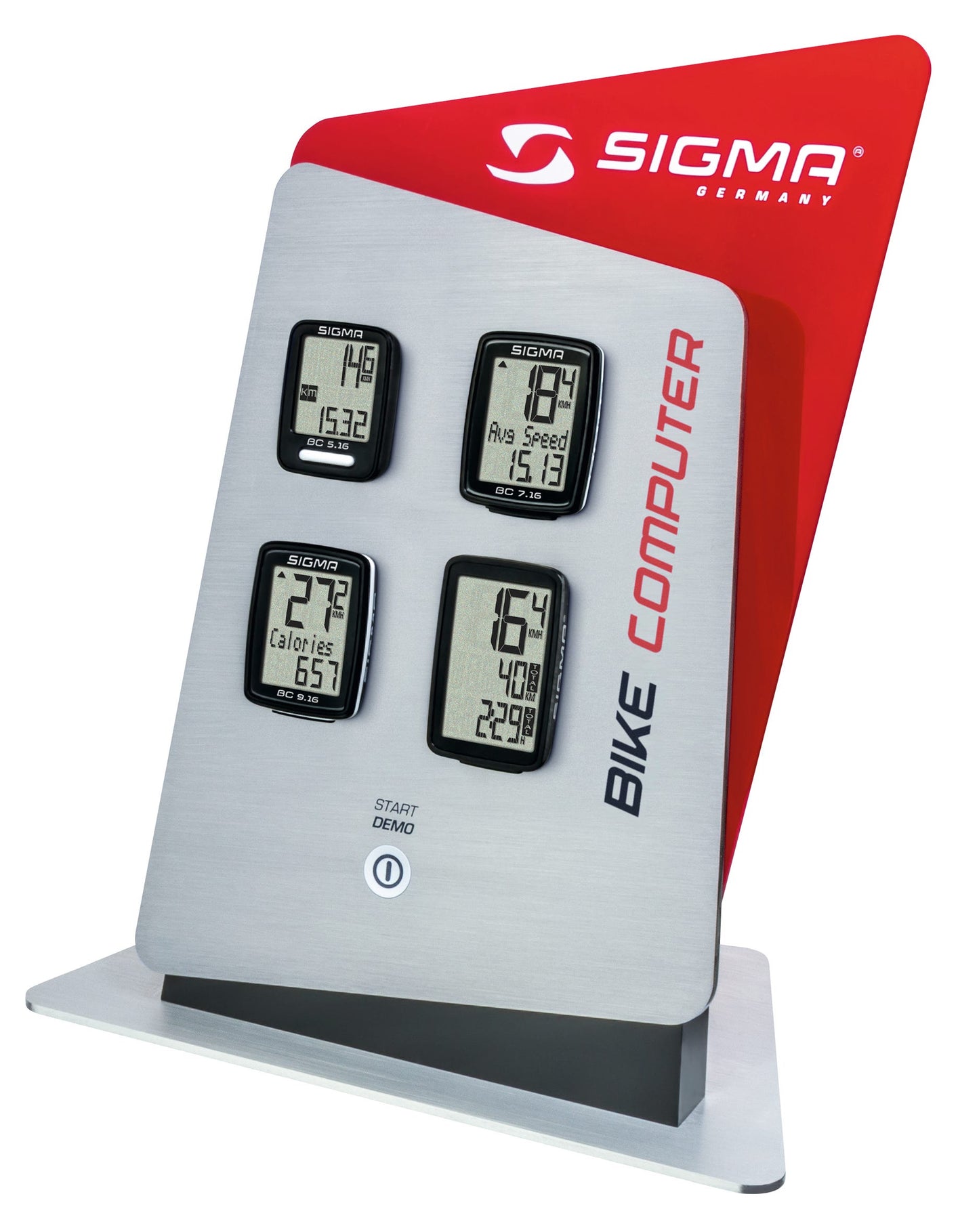 Sigma Display Promo Demo Box Topline 2016 mit reinem 1 v. Chr. 5,16 v. Chr. 7,16 v. Chr. 9,16