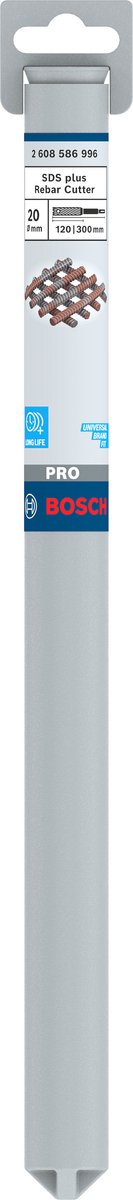 Bosch Pro SDS Plus Bewehrungsschneiderbohrer, 20 x 120 x 300 mm