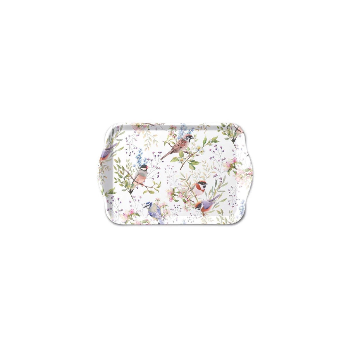 Ambiente Tablett Melamin 13x21 Busy Birds
