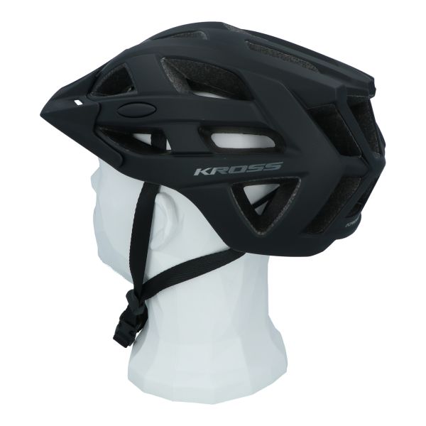 Kross Fahrradhelm MTB City Attivo L (58-61 cm) - Schwarz