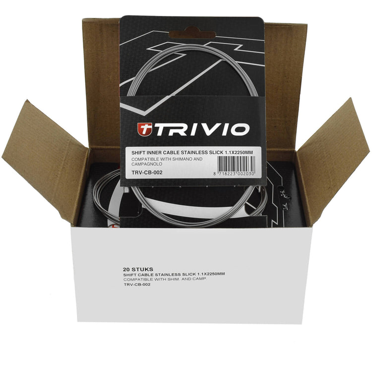 Trivio - Schaltinnenzug Edelstahl Slick 1,1x2250mm - 20 Stk.