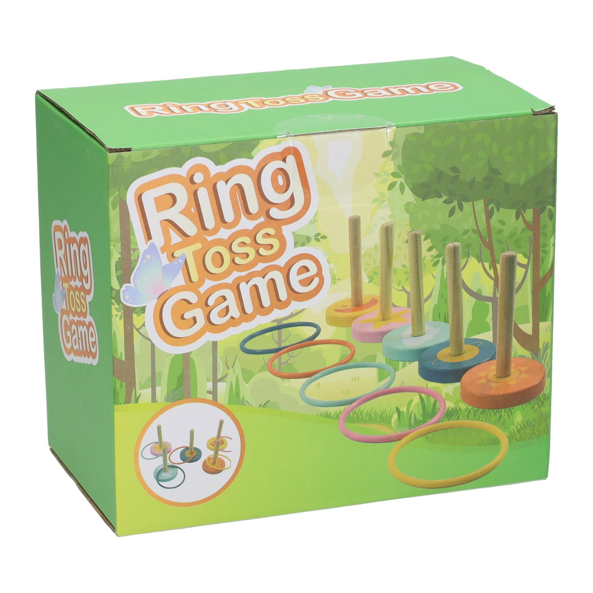 Ringwurf aus Holz – 10 Stück.