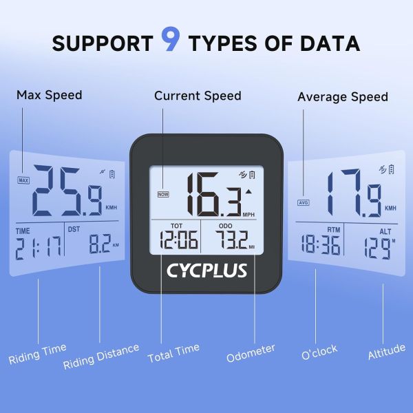 Cyclplus Fahrradcomputer G1 GPS