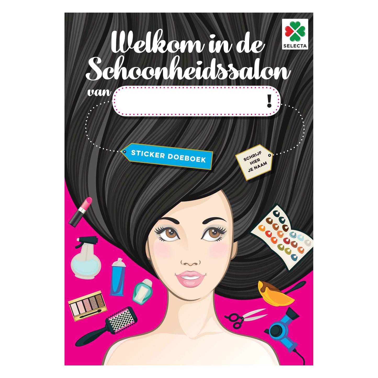 Selecta Willkommen zu meinem SchoonHeindsalon StickerBoek