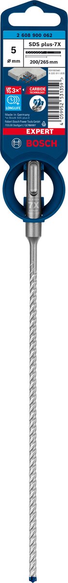 Bosch Expert SDS Plus-7x Bohrhammer 5 x 200 x 265 mm