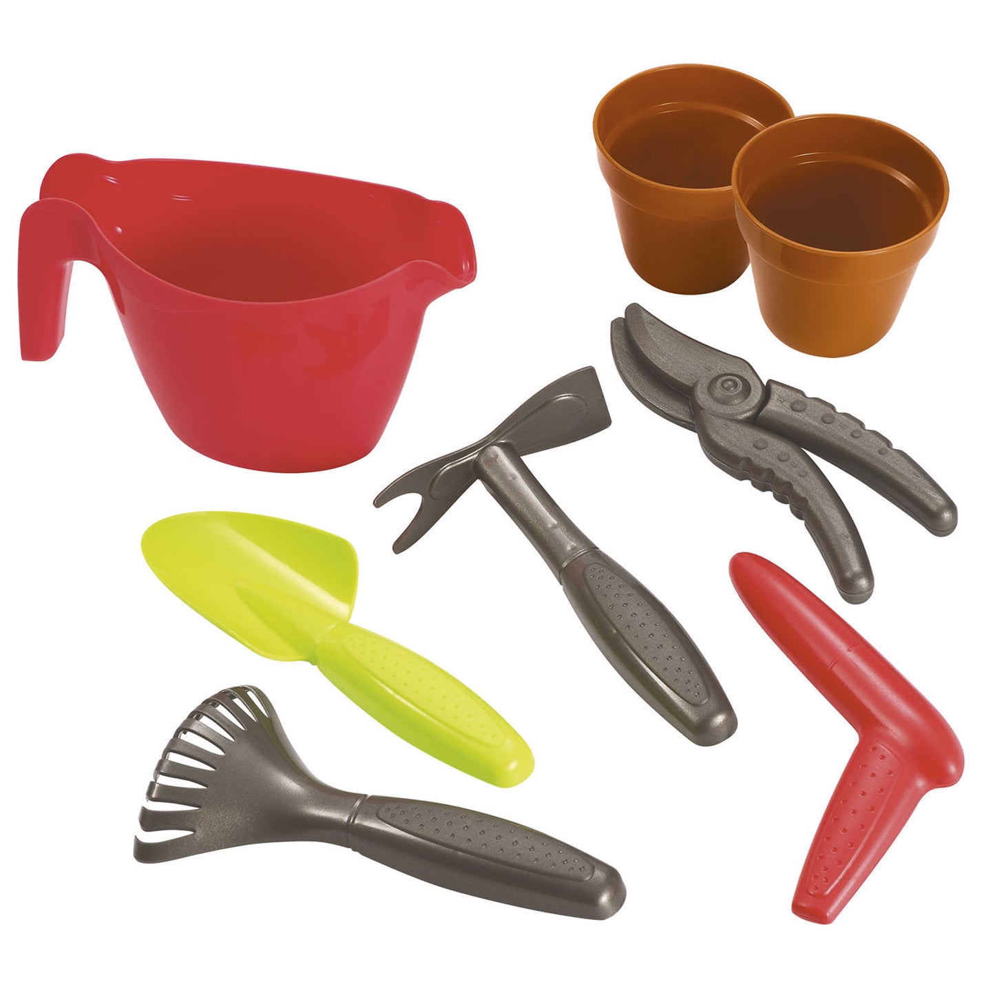 Ökoiffier Trolley mit Gartenwerkzeugen