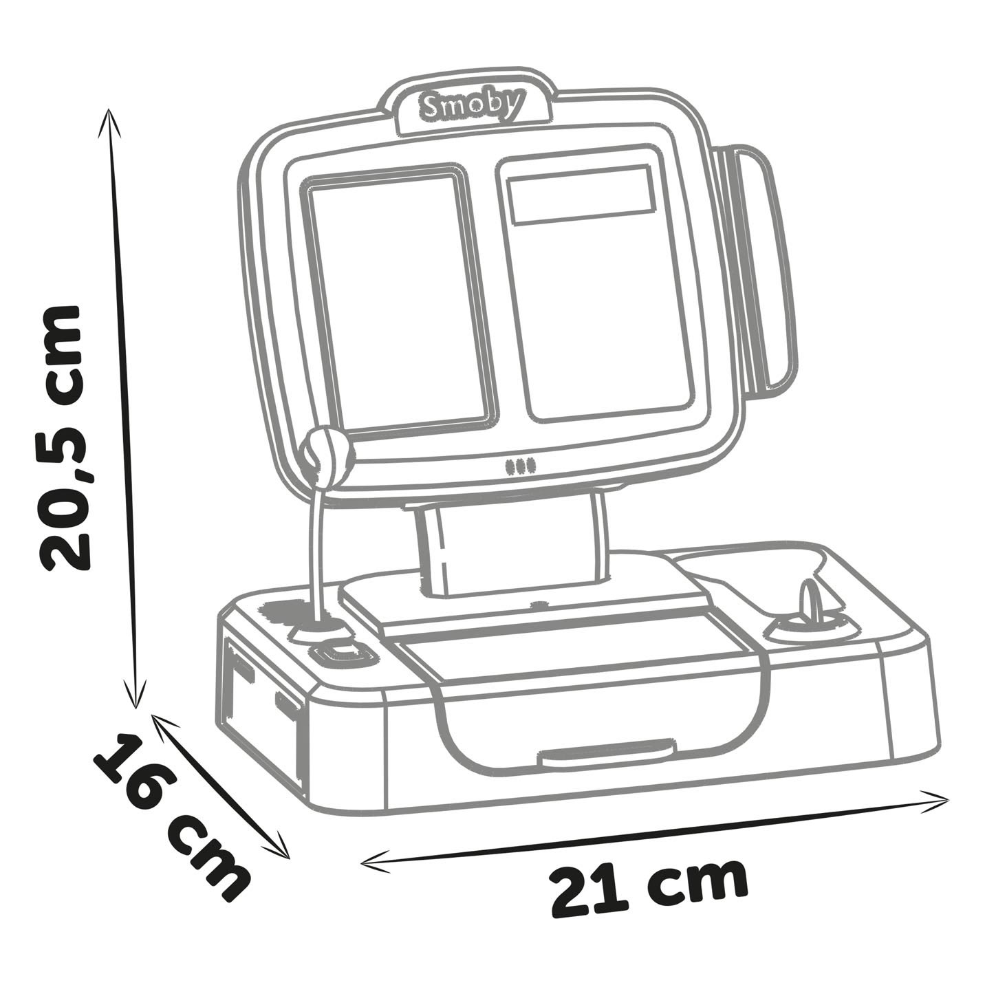 Smoby Kassa mit Accessoires 30dlg.