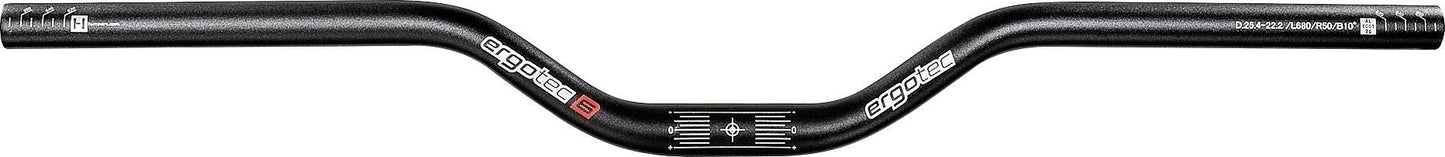 Ergotec Lenkererhöhung 30 25,4 Breite: 660 mm Steigung: 30 mm