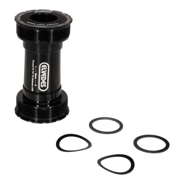 Tretlager Elvedes Gewinde passend für T47 Praxis außen 68-73 mm