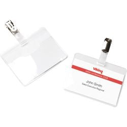 Clip-Abzeichen, 90 x 60 mm, 25 Stück