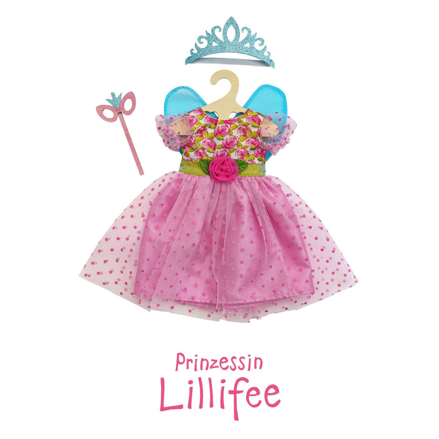 Heless Puppenkleid Prinzessin Lillifee Pink, 35-45 cm