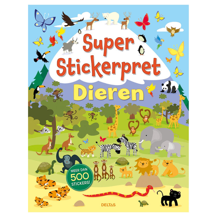 Deltas Super Aufkleber lustige Tiere