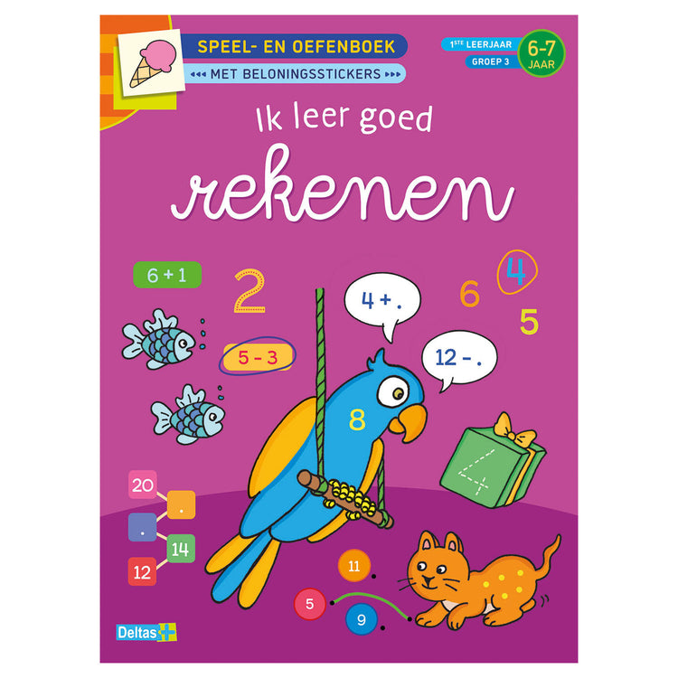 Deltas spielen Übungsbuch Ich lerne gut zu zählen (6-7 Jahre)