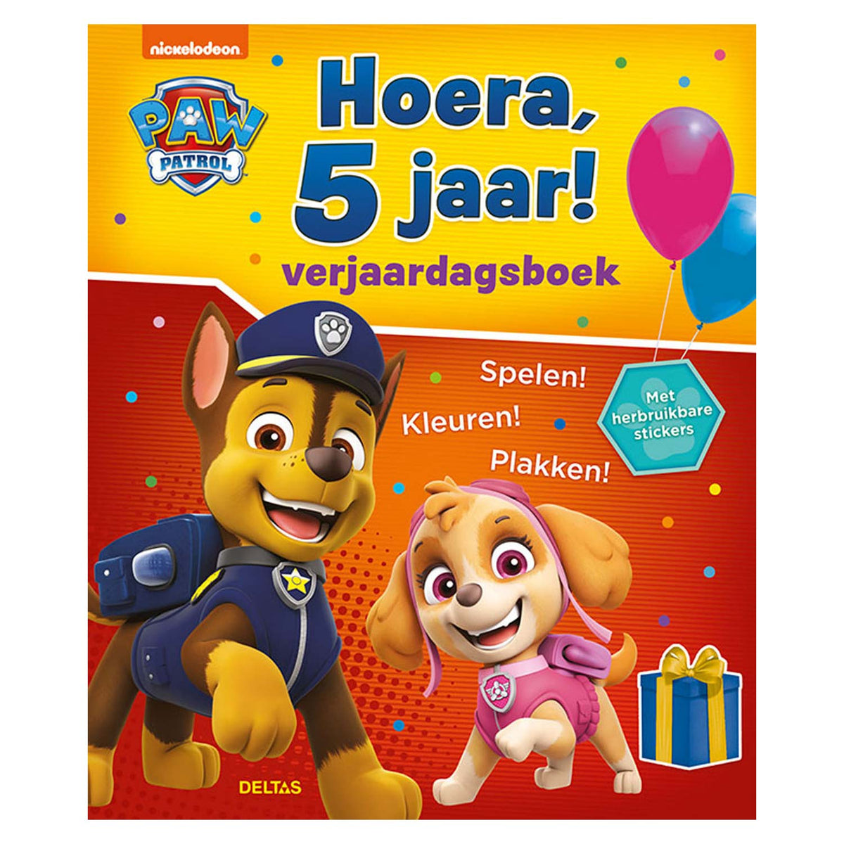 Deltas -Geburtstagsbuch Hurra, 5 Jahre!