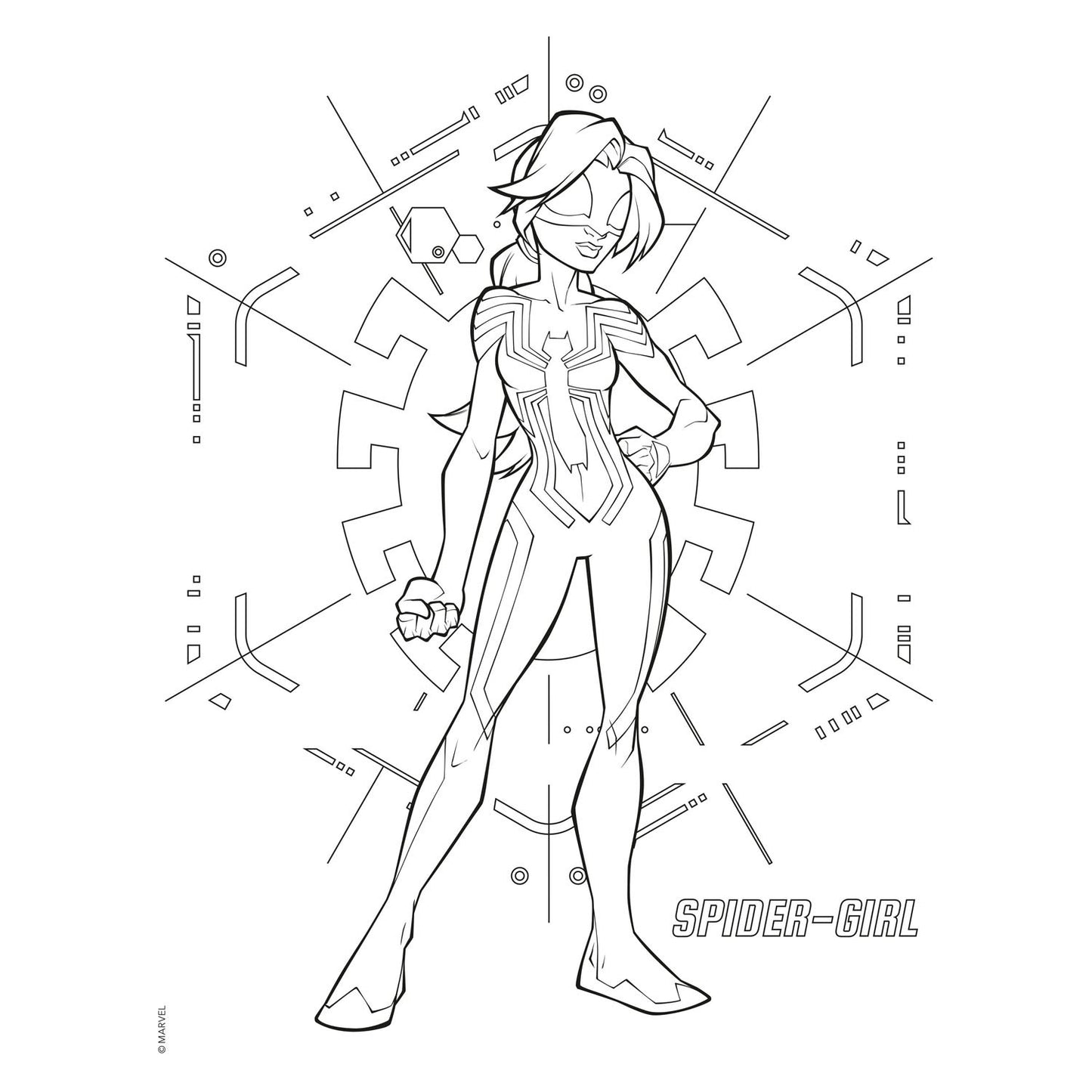 Deltas Spider-Man Farbblock