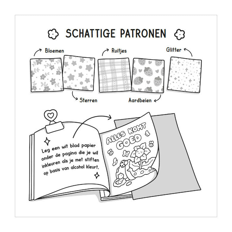 Deltas gemütliche Stimmung, süßes, gemütliches Malbuch Coco Wyo
