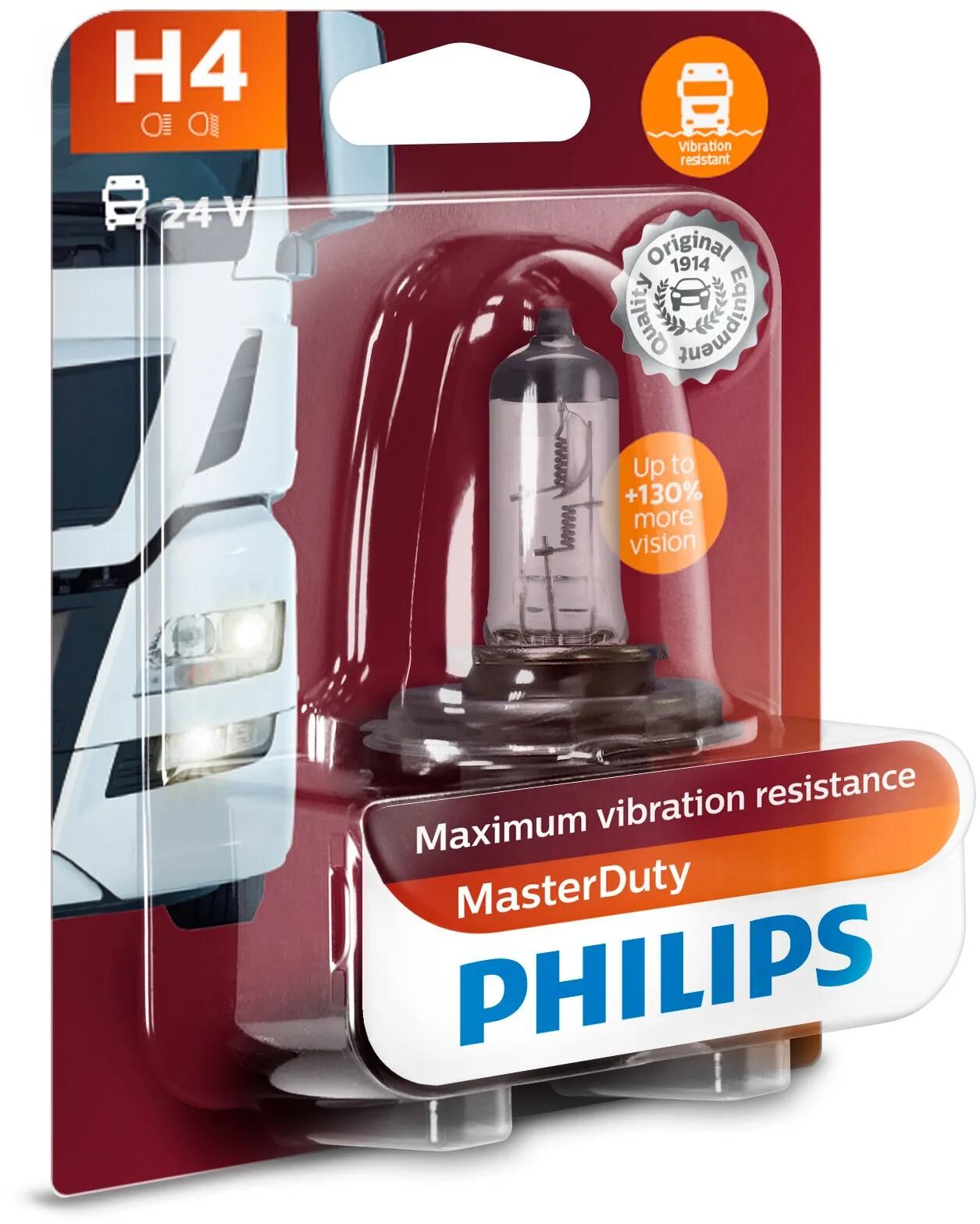 Philips Scheinwerfer MasterDuty Shining Lamp 24V MB Nennleist. 75 70w