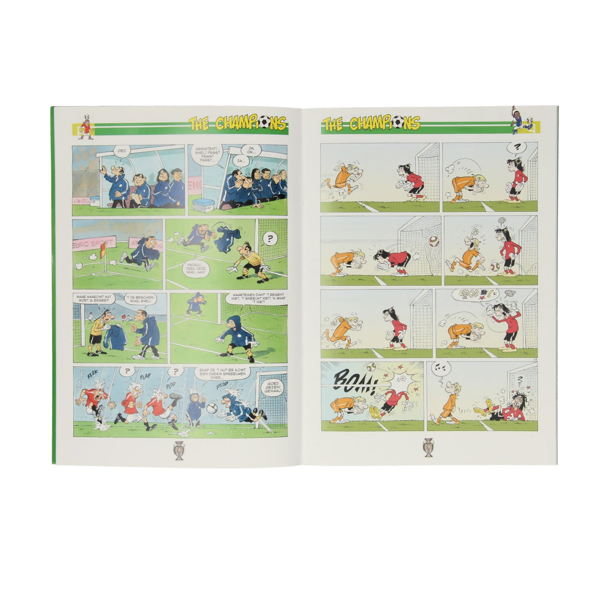 Gewinnt Holland den Champions 16 Comic -Buch