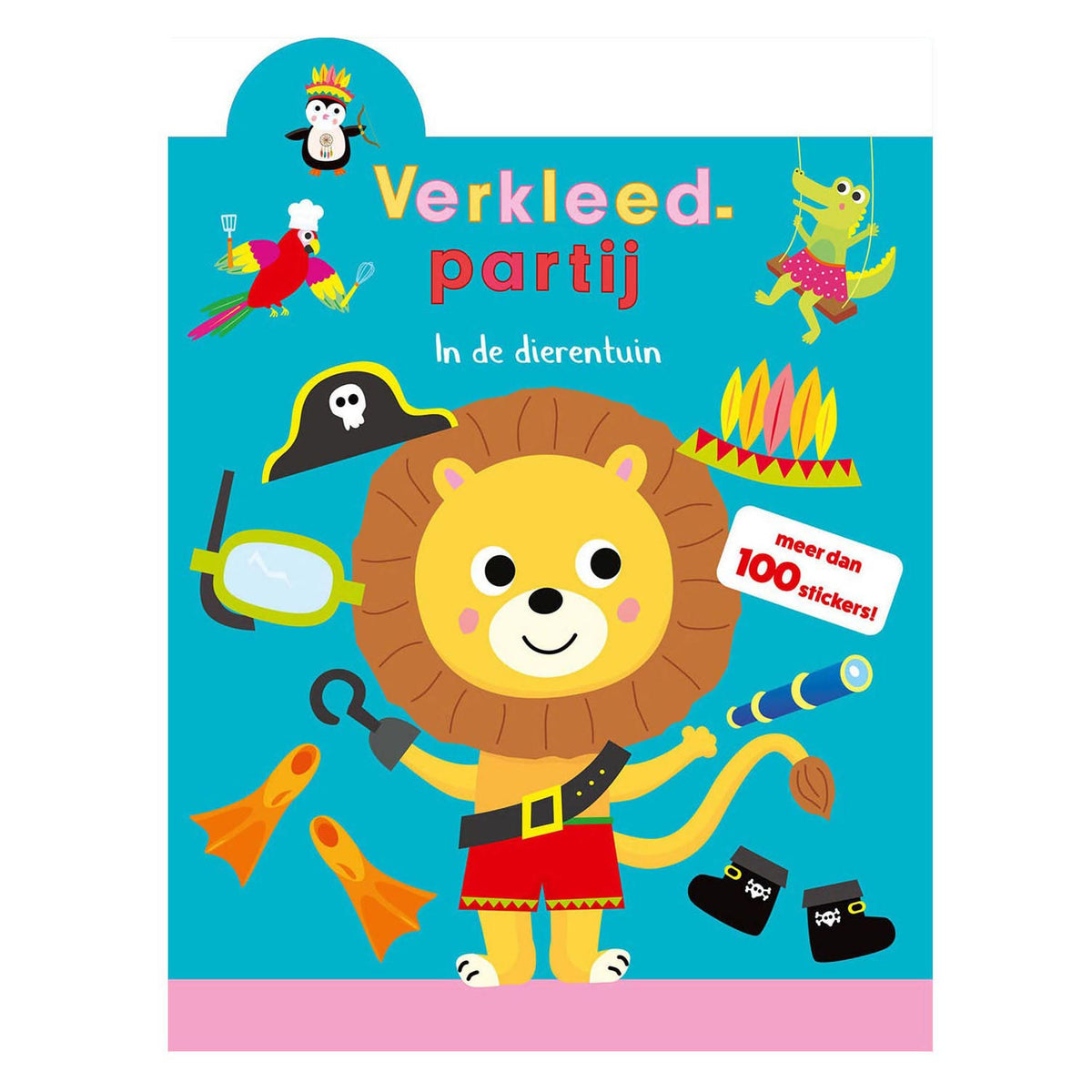 Dress -up Party Stickerboek: Im Zoo