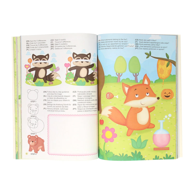 Gewinnt Holland Colors Aktivitäten Buch Jungle