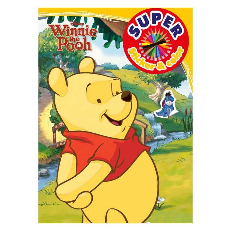 Buch Specials Nederland Bv de Poeh Super Sticker Colorbook Colorbook