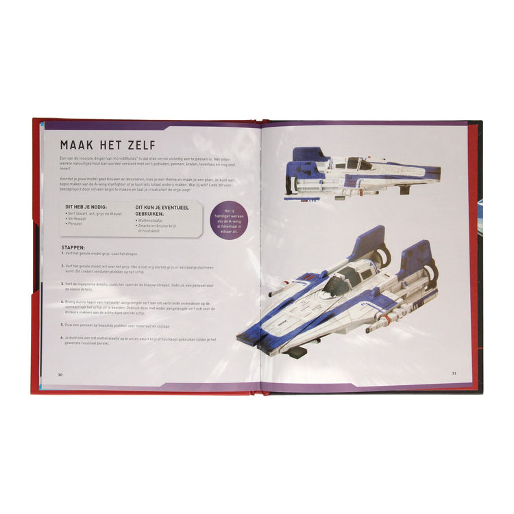 Gewinnt Holland Star Wars A-Wing Deluxe-Buch mit Holzgebäudemodell