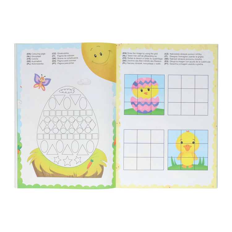 Gewinnt Holland Colorbook Ostern + Aufkleber