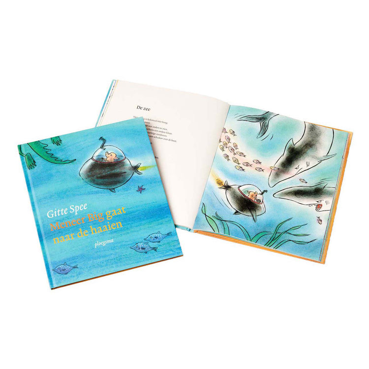 Buch-Specials Netherlands bv (laut) Lesebuch „Mr. Pig to the Sharks“.