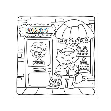 Rebo Publishers Winter Glow – gemütliches, gemütliches Malbuch
