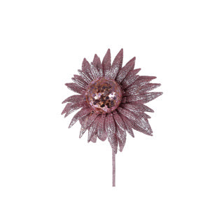 Künstlicher Zweig Sonnenhut rosa pe 50cm | 4 Stück