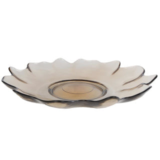 Skala Welle xl Beige Glas 32x32x6cm